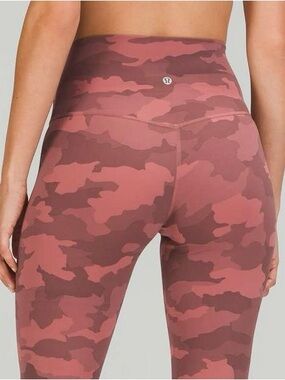 Lululemon Align High-Rise Legging Size 6 Heritage 365 Camo Brier Rose
